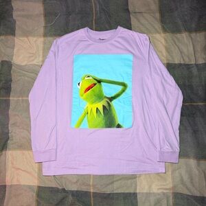 Disney Lavender Muppets Long Sleeve Top
